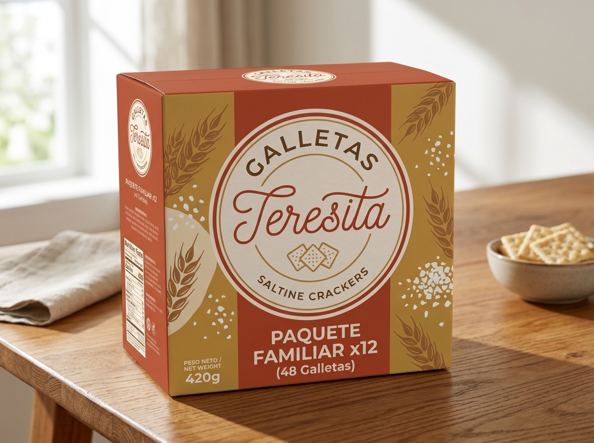 Galletas Teresita Saltinas — Paquete x12